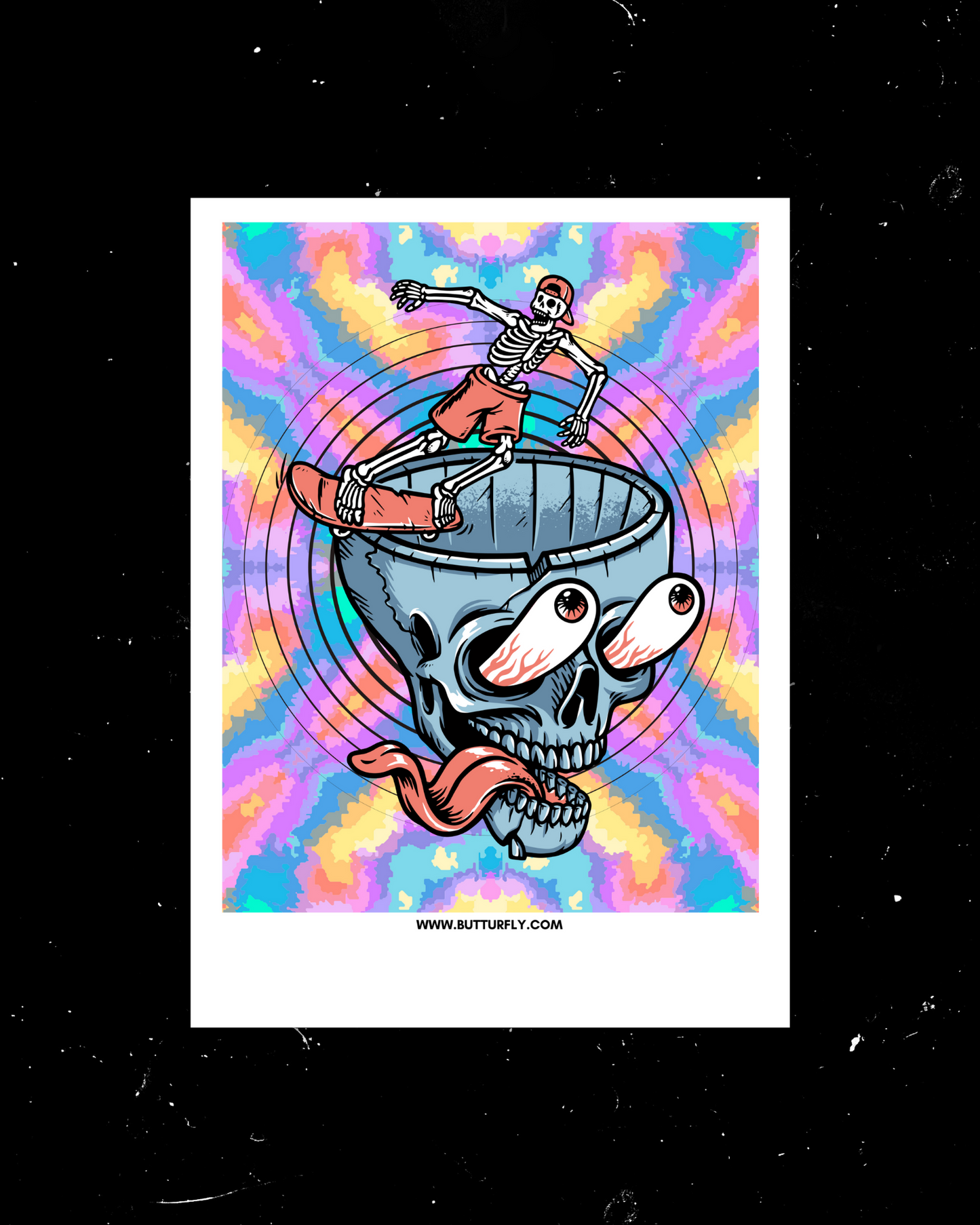 Dead Skater | Trippy Polaroid