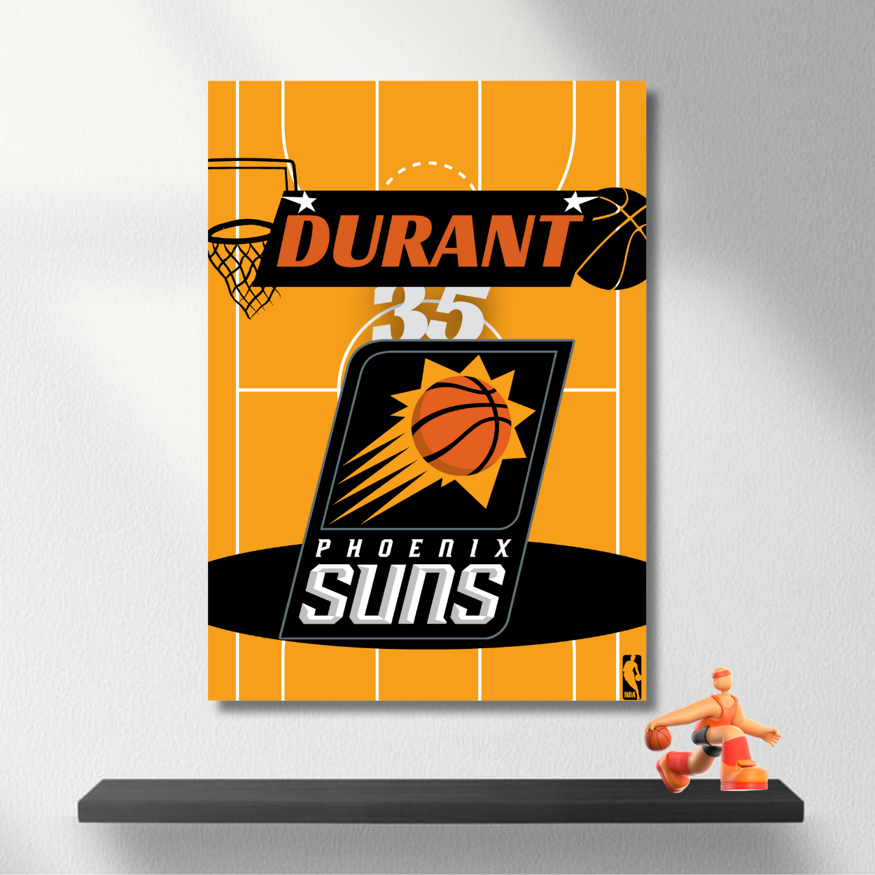Durant : Phoenix Suns | NBA Poster
