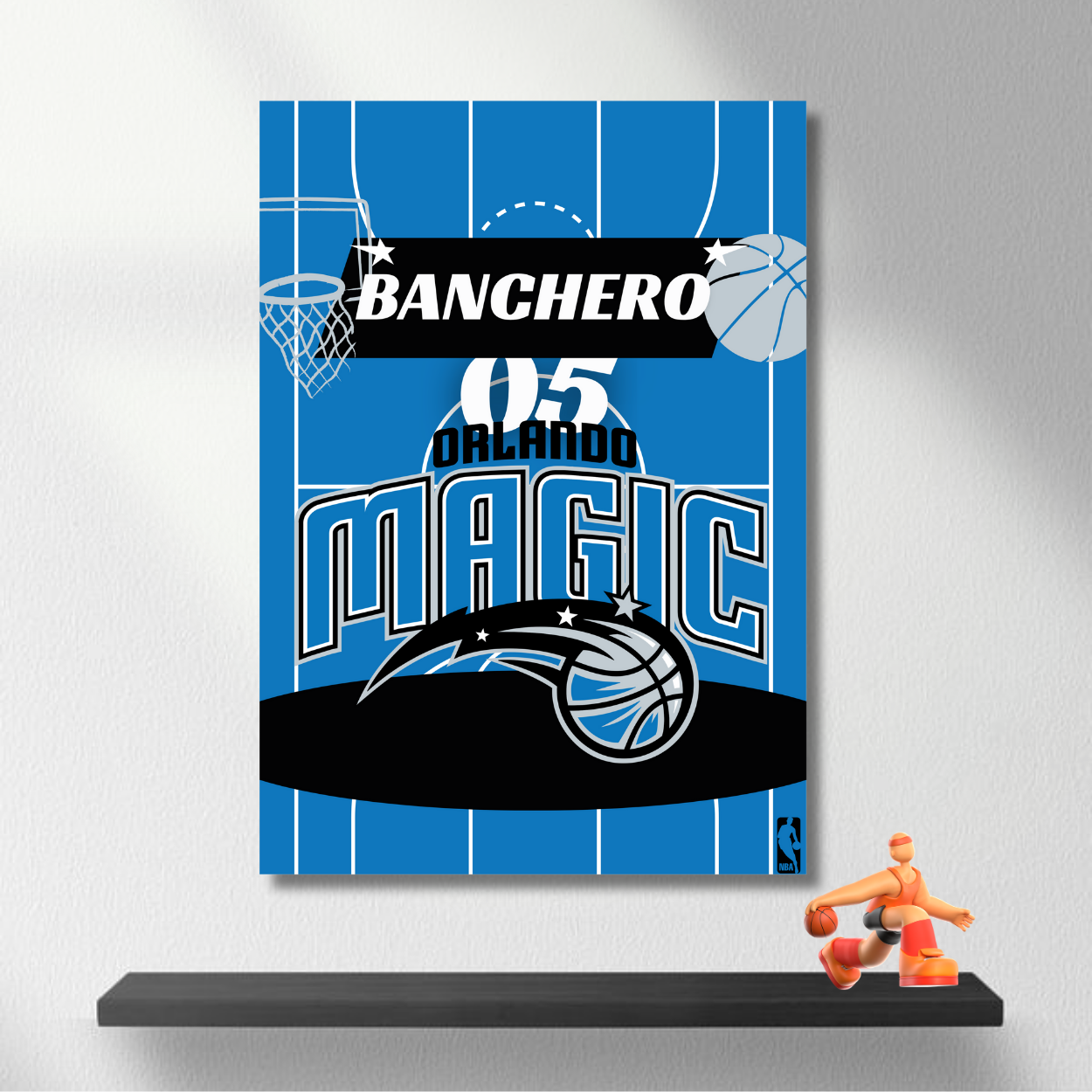 Banchero: Orlando Magic | Basketball | NBA Poster