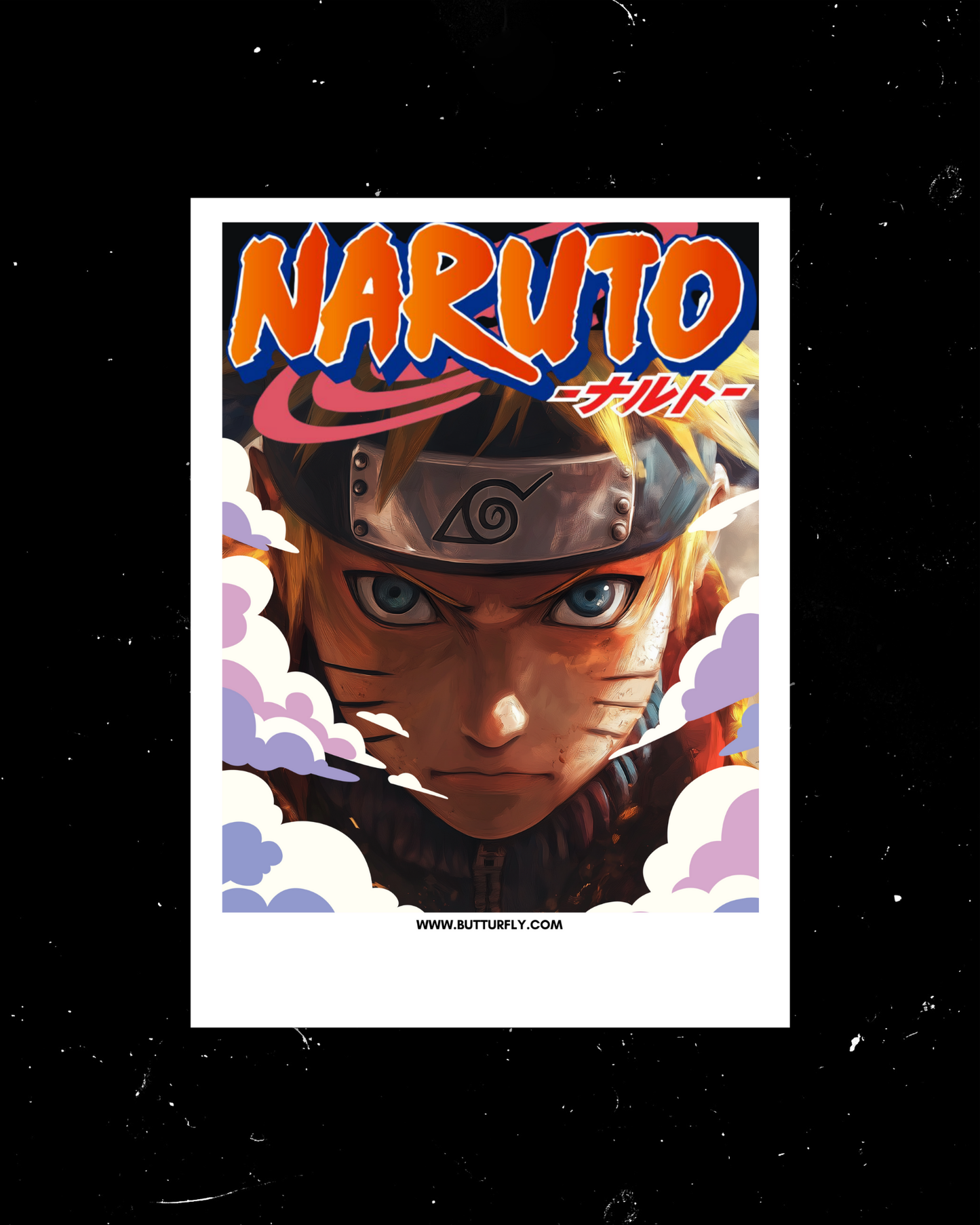 Naruto | Design #1 | Anime Polaroid