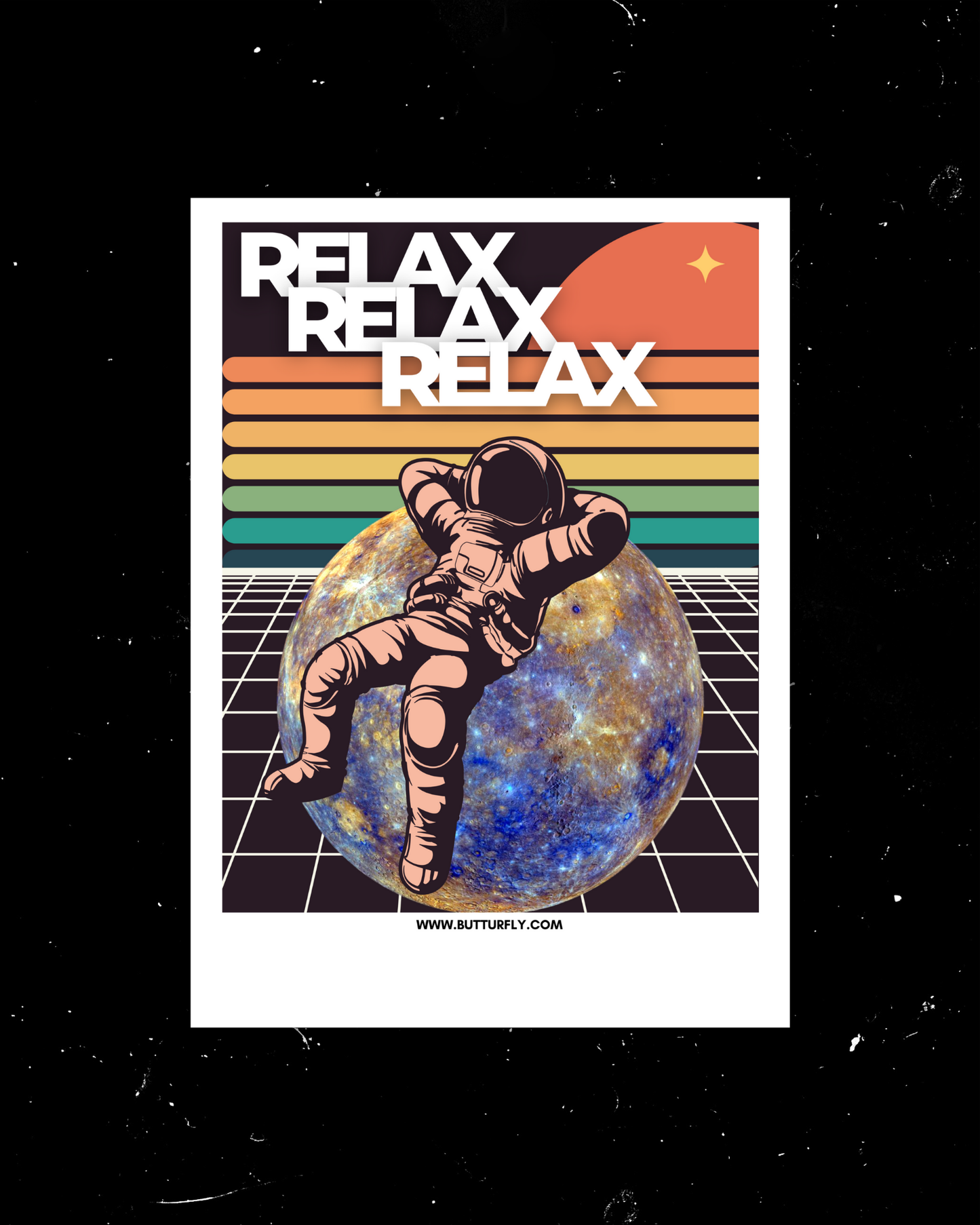 Relax 3 Times a Day | Normal Polaroid