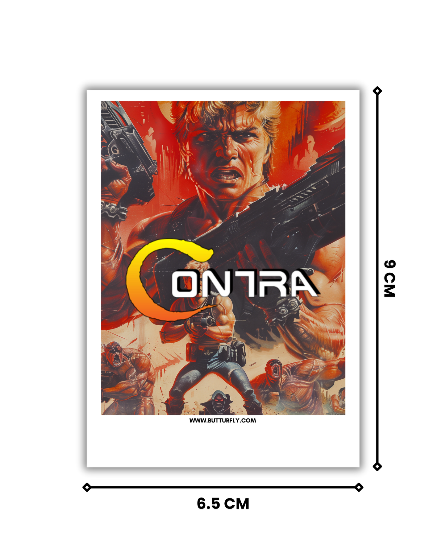 Contra | Design #1 | Gaming Polaroid