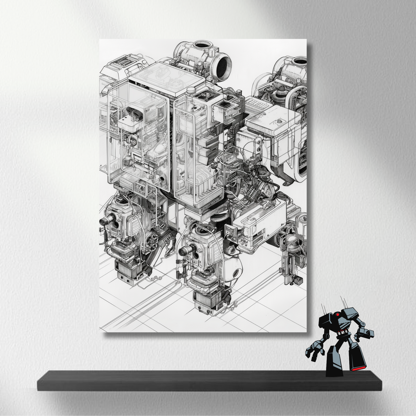 Cyberbud | Robot | Digital Poster