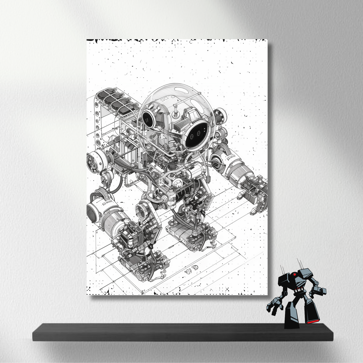 Robastronaut | Sketch Poster | Poster #1