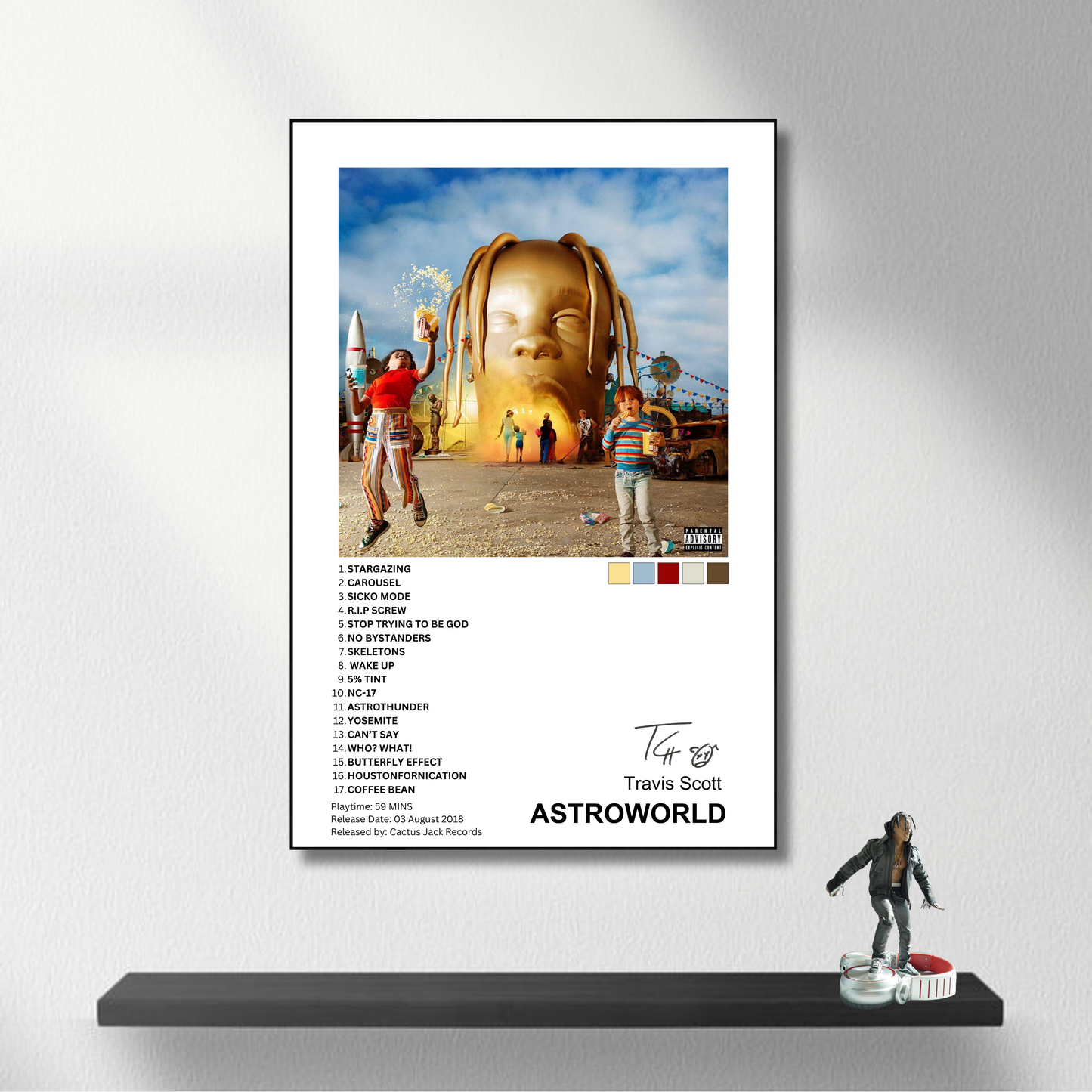 Astroworld | Travis Scott | Music Poster