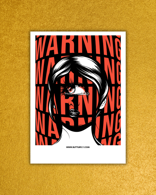 Warning: Her Polaroid | Premium Polaroid
