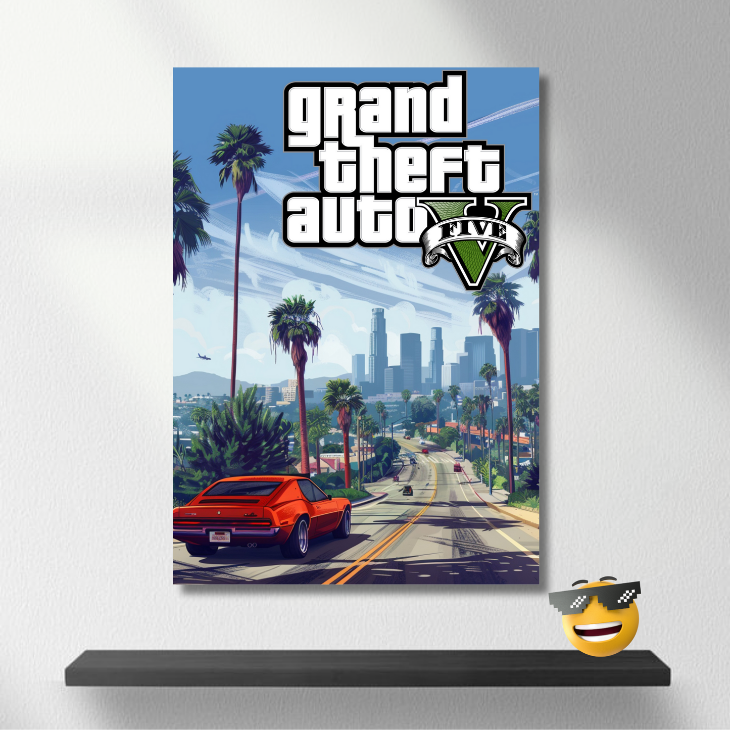 Gta V | Design #1 | Gaming Poster