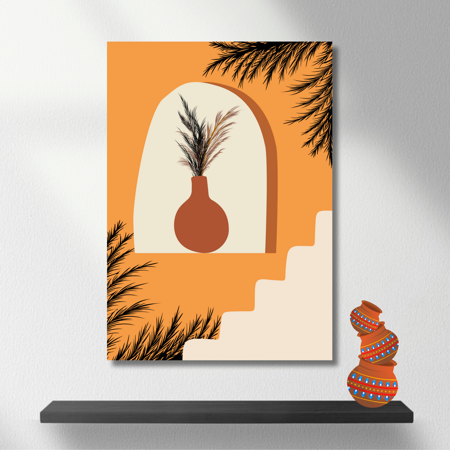 A Simple Poster of a Pot