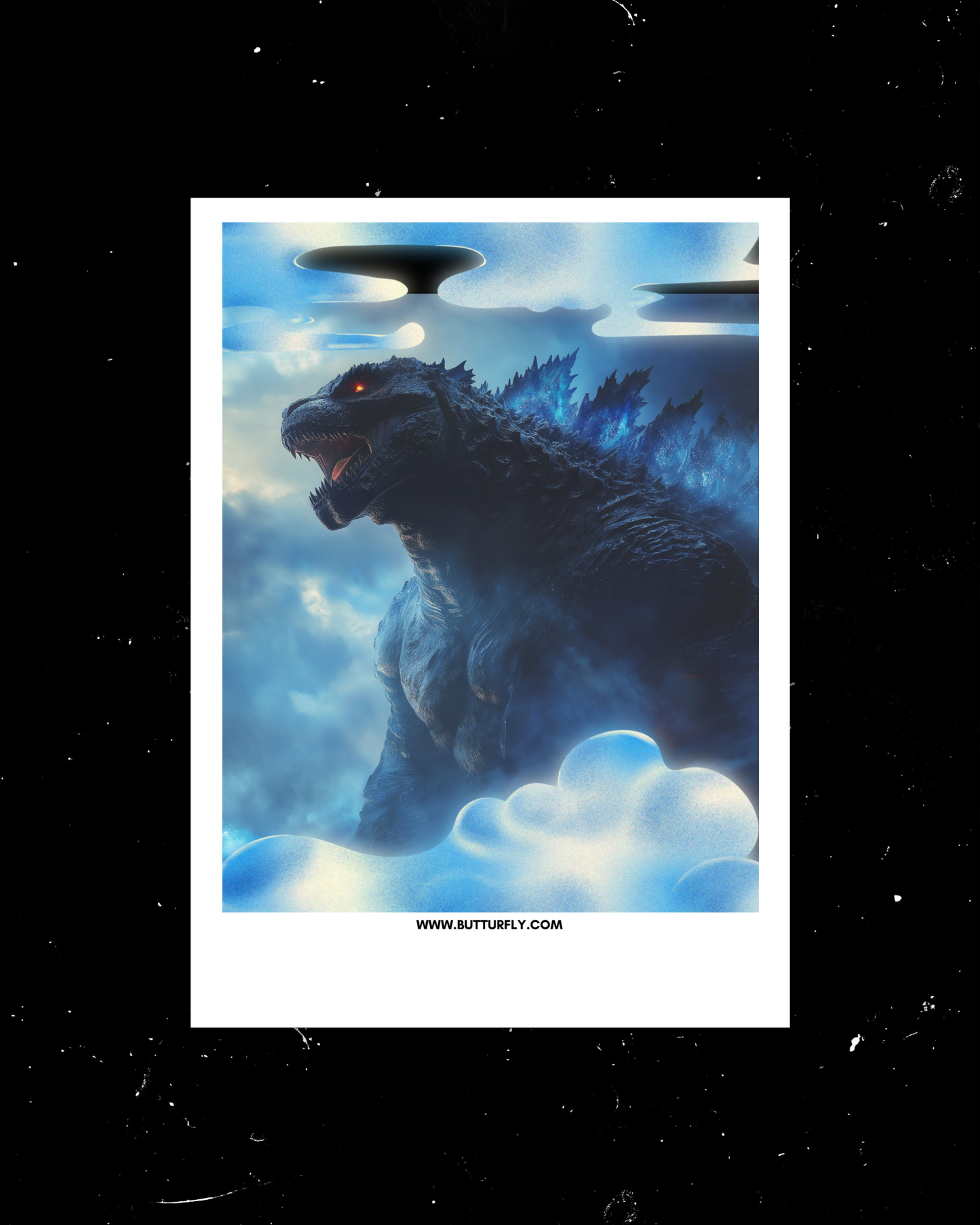 Godzilla | Design #2 | Movie Polaroid