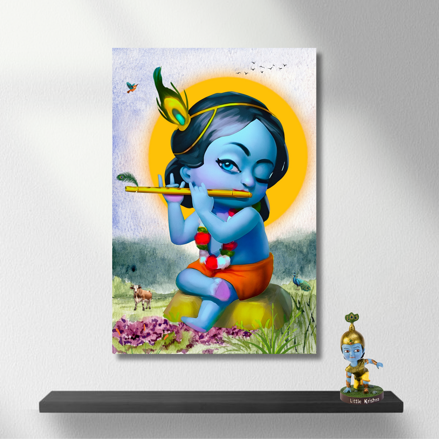 Baby Krishna | Shri Krishna | Spiritual Poster