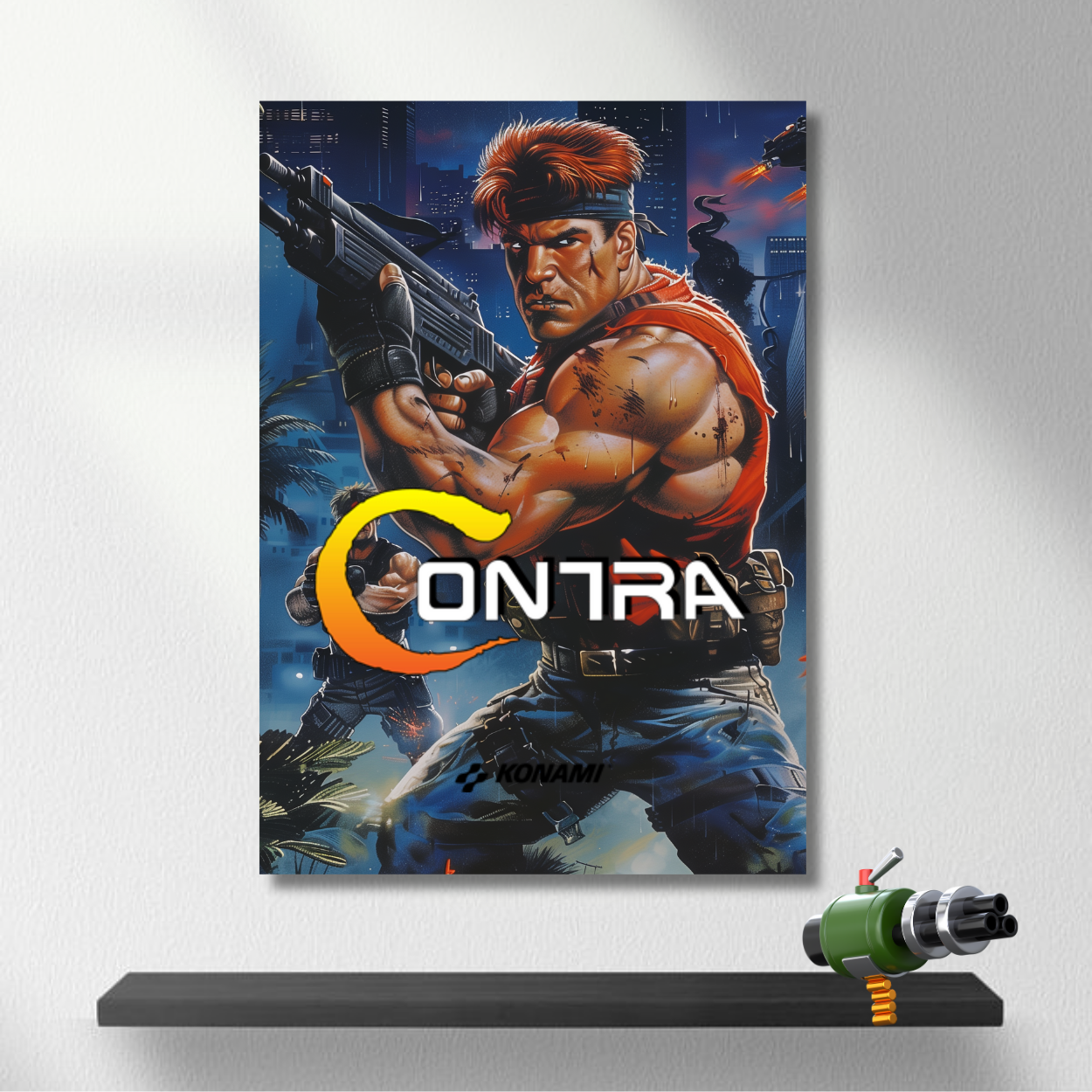 Contra | Poster #1 | Gaming Poster