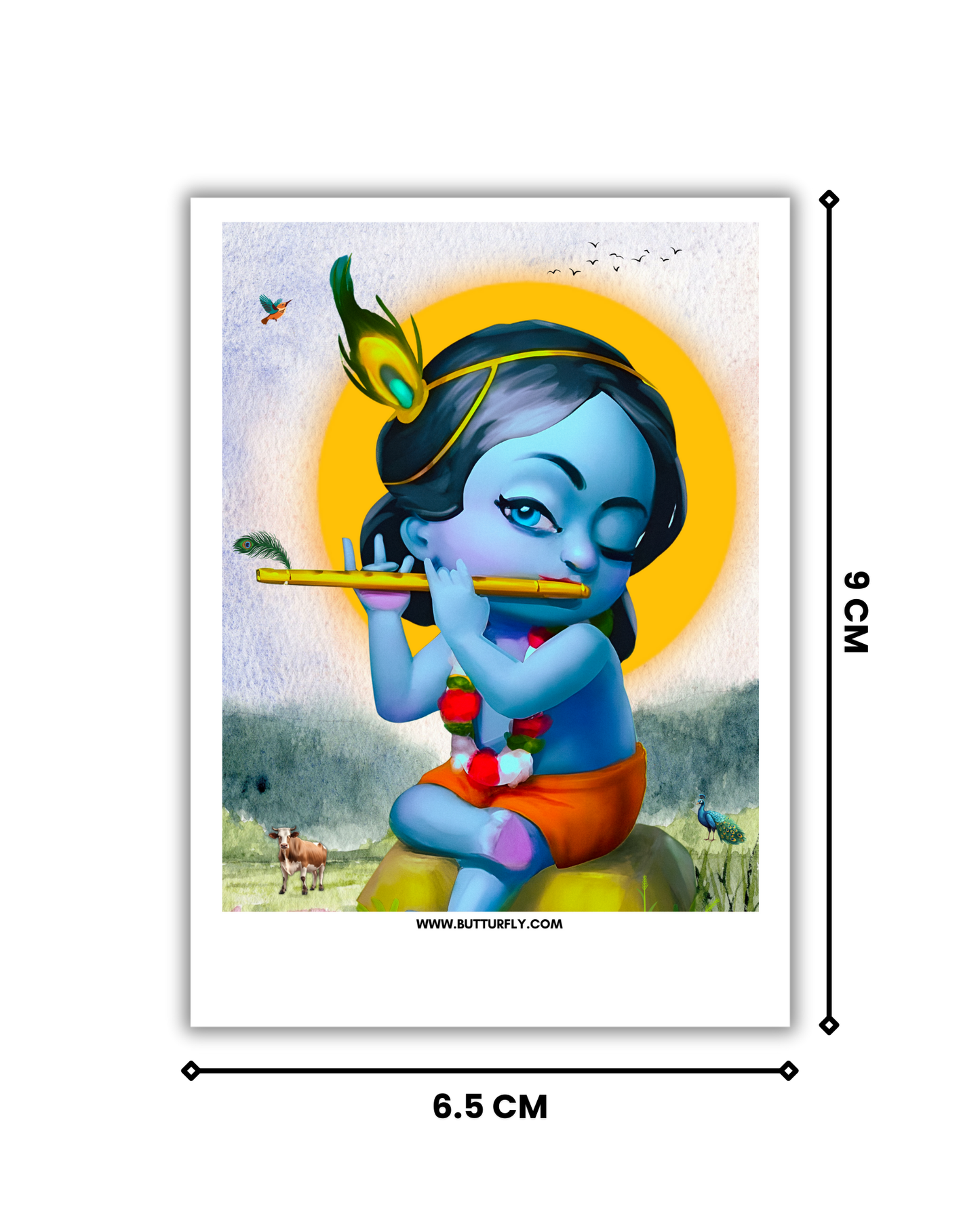 Jai Shree Krishna | Spiritual Polaroid