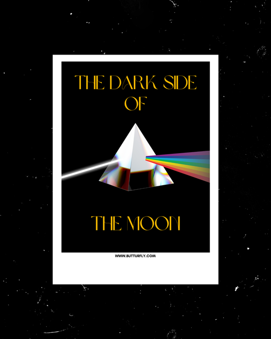 The Dark Side of the Moon: Pink Floyd | Design #2 | Music Polaroid