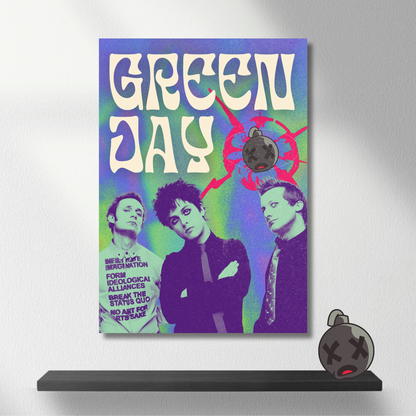 Green Day | Rock Band | Music Poster