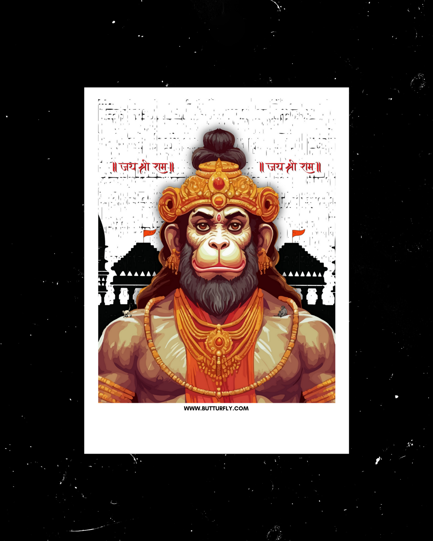 Hanuman Ji: Jai Shree Ram | Spiritual Polaroid