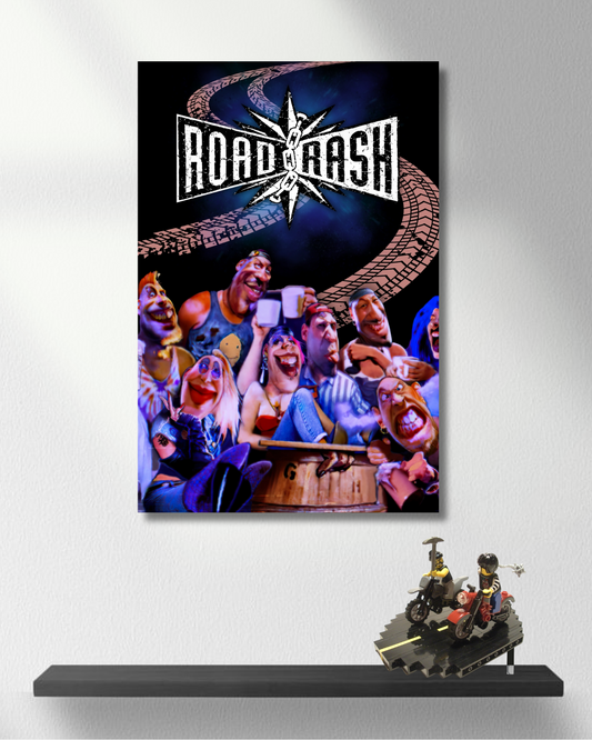 Road Rash | Gaming Poster